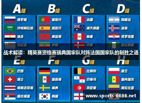 战术解读：精英赛资格赛瑞典国家队对阵法国国家队的制胜之道